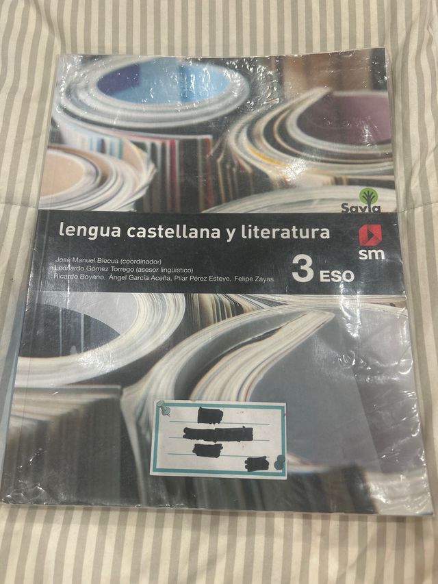 Libro lengua 3eso sm
