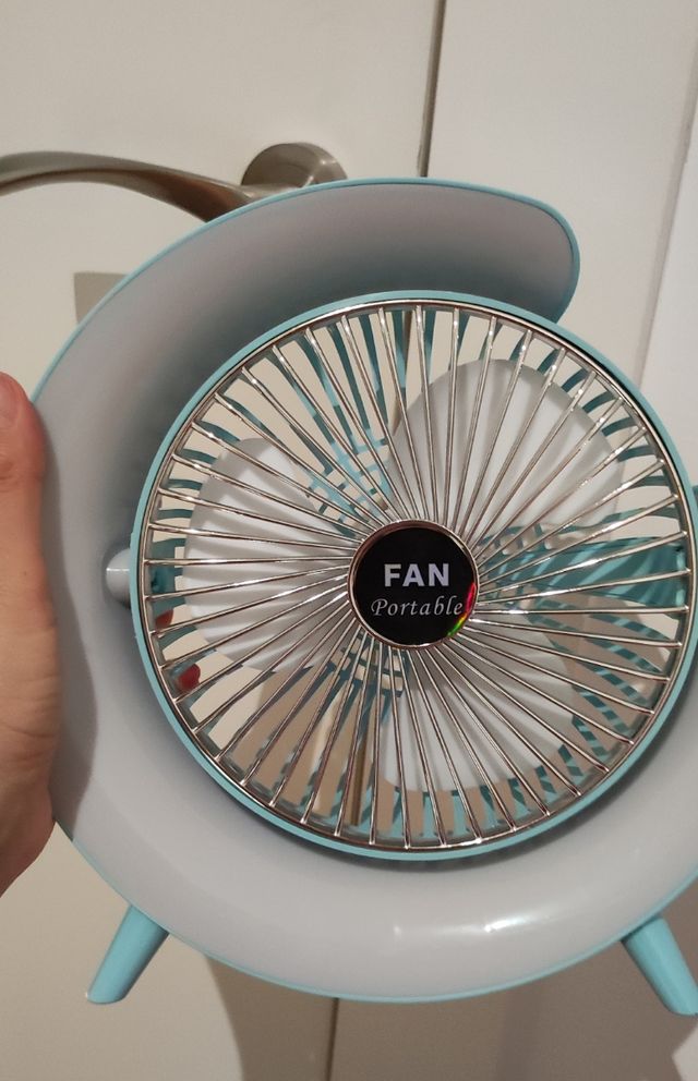 Mini ventilador usb led