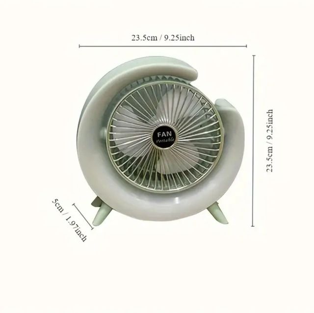 Mini ventilador usb led