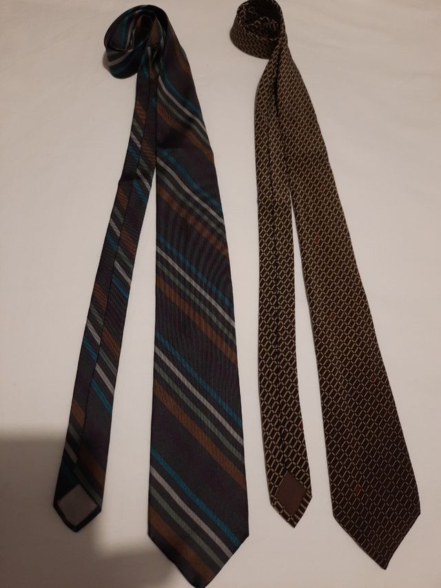2 cravatte seta Schubert 