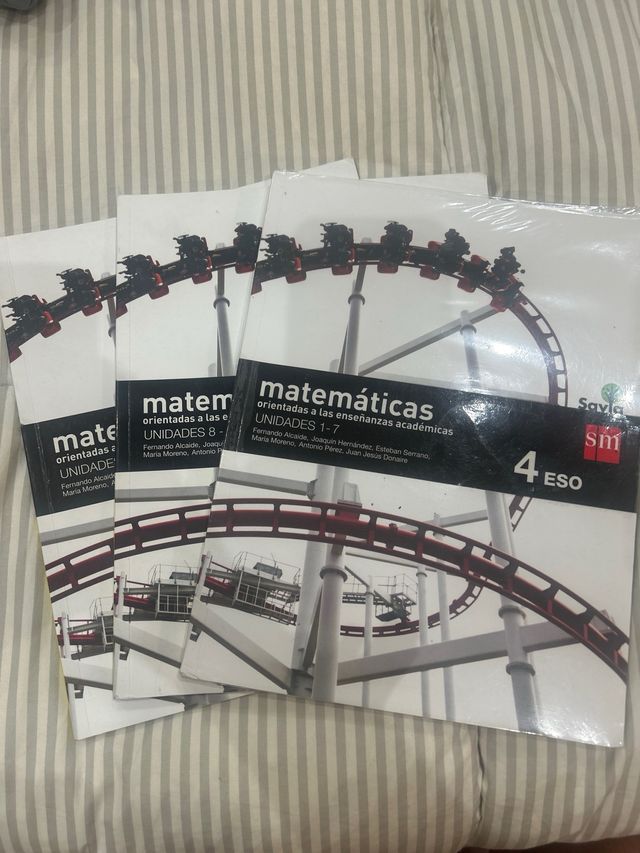Pack libros mates 4eso sm