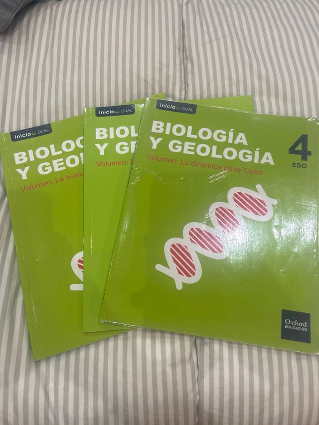 Pack libros biologia y geologia 4eso oxford
