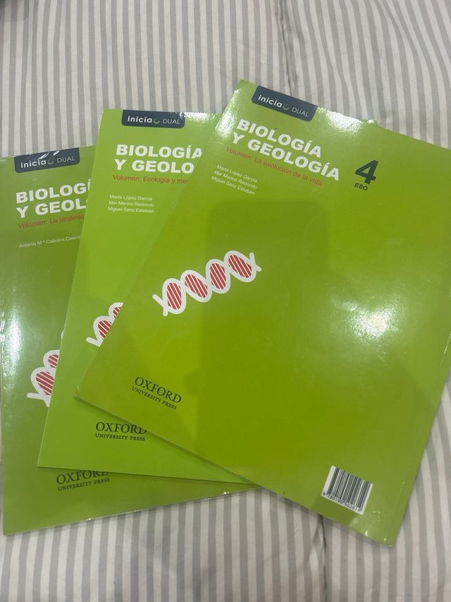 Pack libros biologia y geologia 4eso oxford