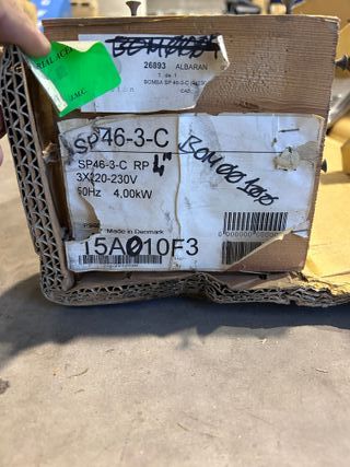 Bomba grundfos SP 46-3-C