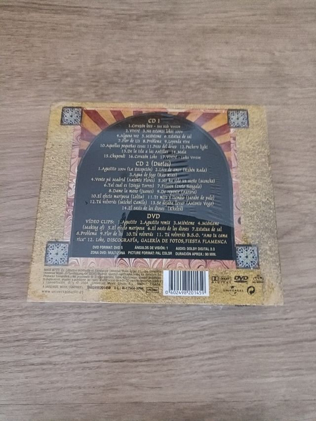 20 peças KETAMA Double CD+DVD Novo Selado