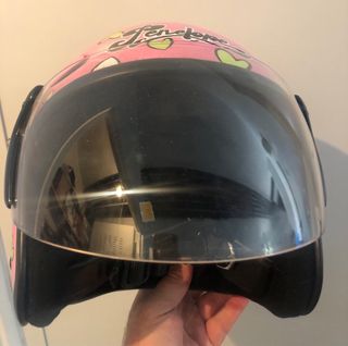 Casco moto Niña