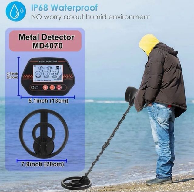 2 Detectores de metales nuevos