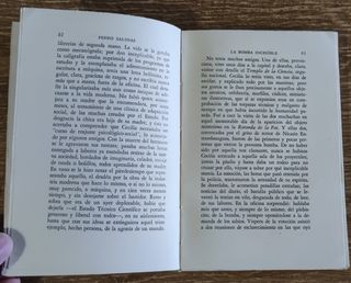 Libro - La bomba increíble (1950) Pedro Salinas