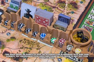 Western Legends Cards & Tokens holder