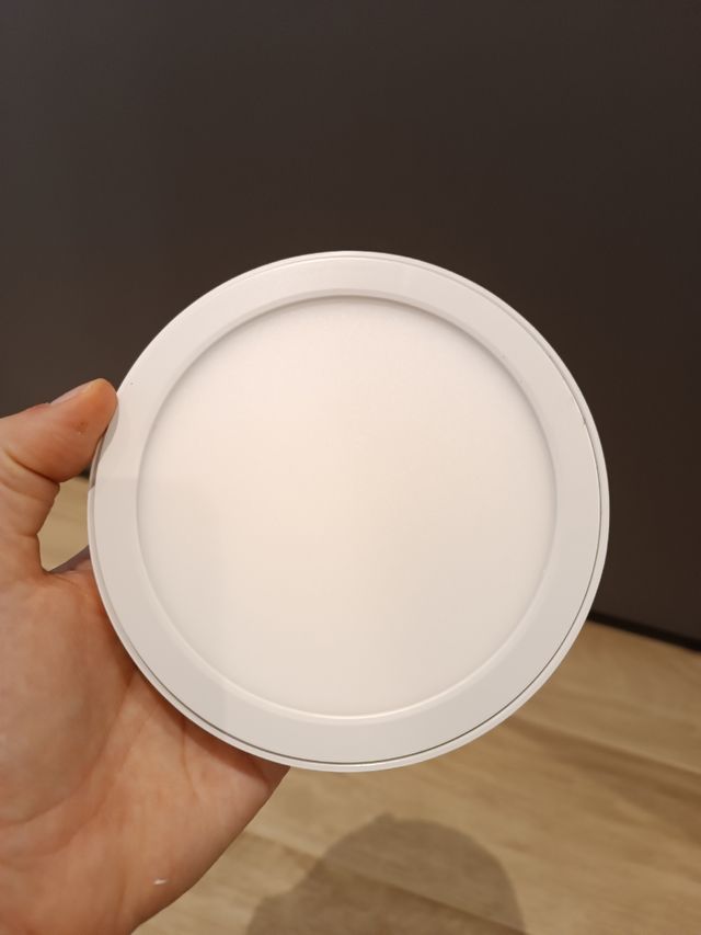 Plafoniera due temperature colore.