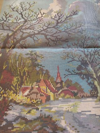 Paesaggio quadro mezzo punto