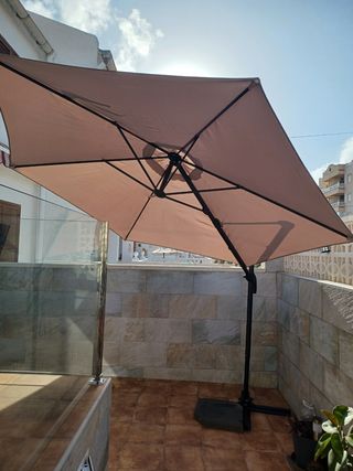 Sombrilla de terraza Leroy Merlin