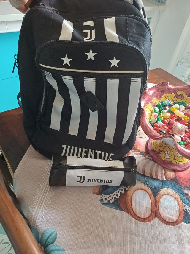 zaino Juventus scuola media + portap