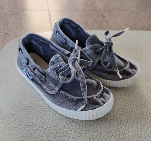 Náuticos gris lavado Natural World t.28