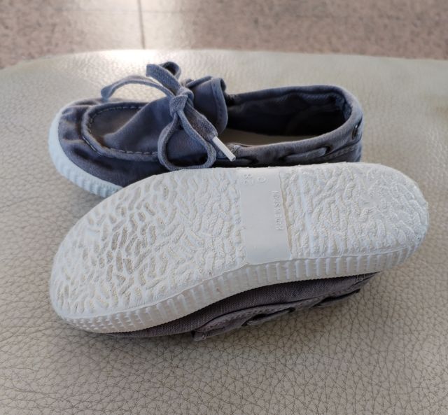 Náuticos gris lavado Natural World t.28