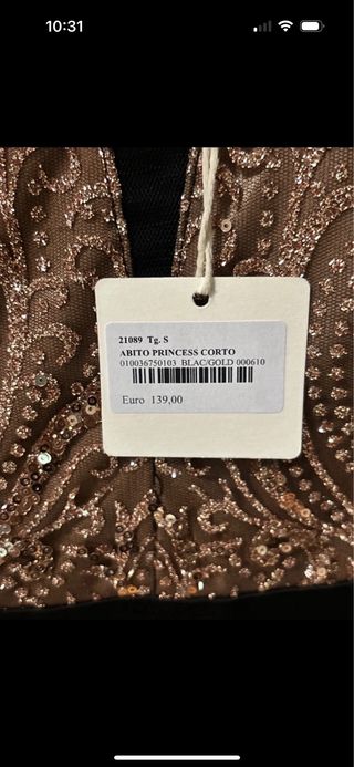 Vestito princess Omai nuovo