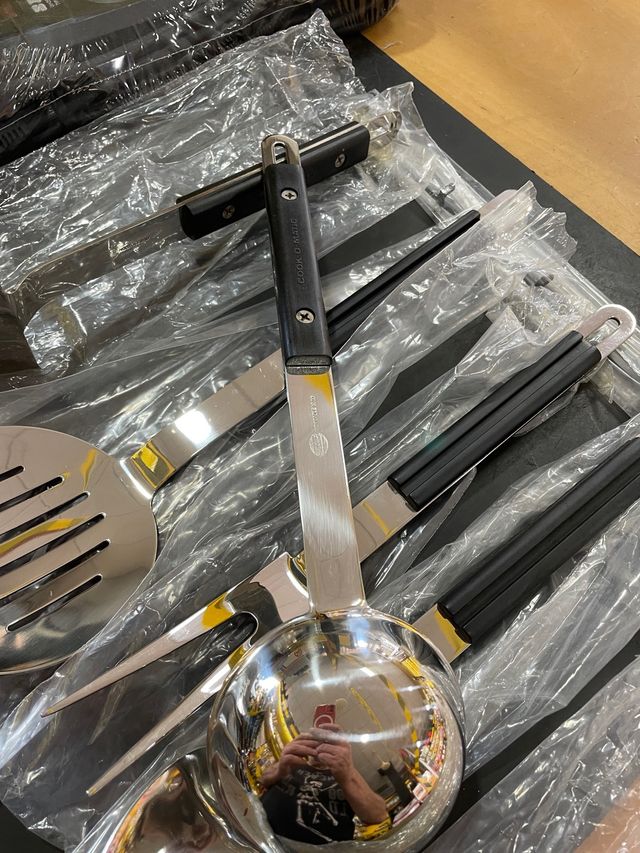 juego utensilios de cocina
