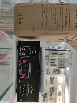 Mezcladora de audio 2 canales 