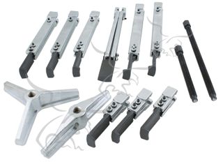 Extractor de rodamientos y cojinetes de garras