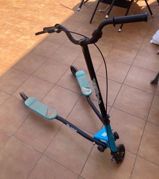 Patinete doble 3 ruedas