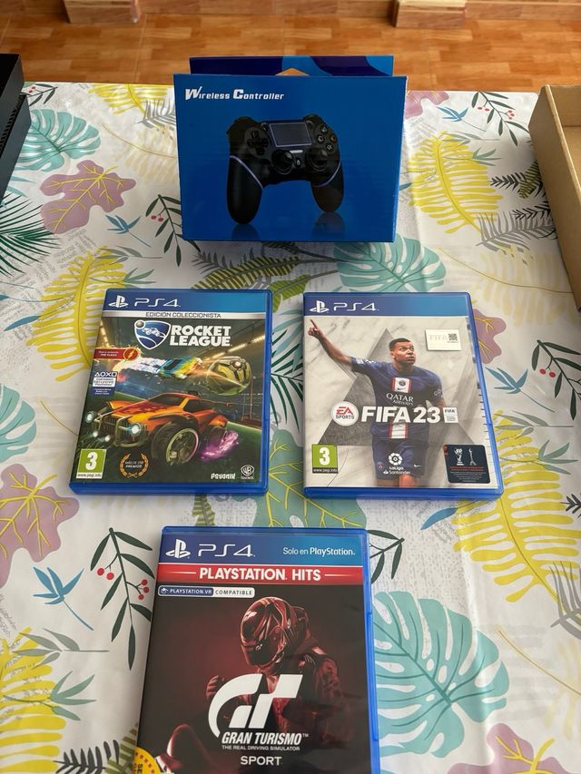 Juegos + Mando Inalambrico PS4