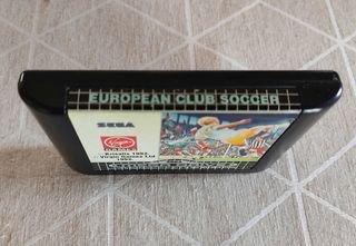 European Club Soccer Sega Mega Drive