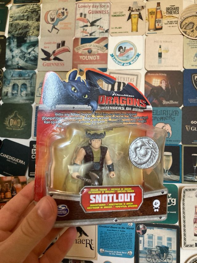 Action figure Snotlout - Dragons. Sealed 