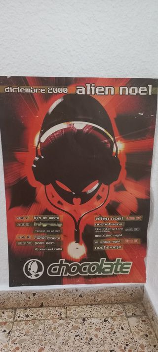 Poster discoteca Chocolate
