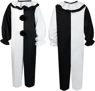 Terrifier Disfraz Payaso Enterizo Niños 10-12 Años