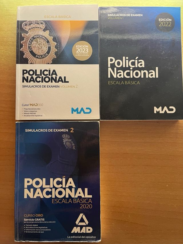 Libros policia nacional mad