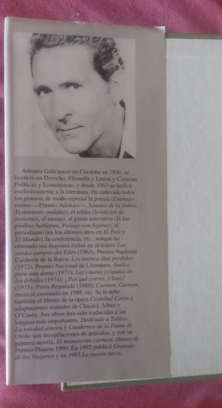 Antonio Gala . Más allá del jardín