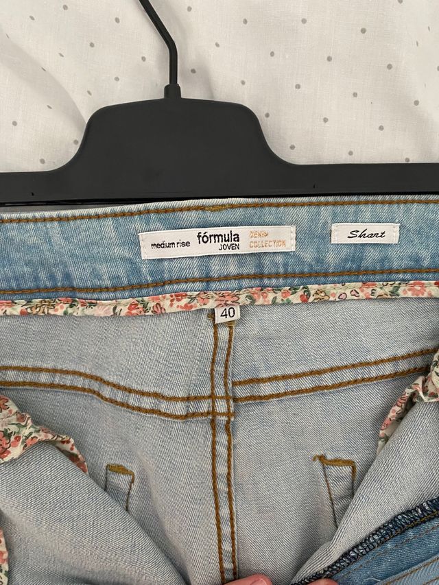 Pantalón Vaquero Corto Fórmula Joven