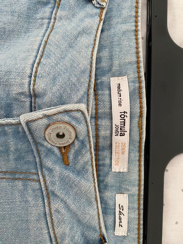 Pantalón Vaquero Corto Fórmula Joven