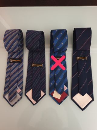 Corbata Seda Natural