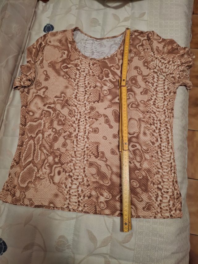 Maglia donna fantasia pelle di serpente