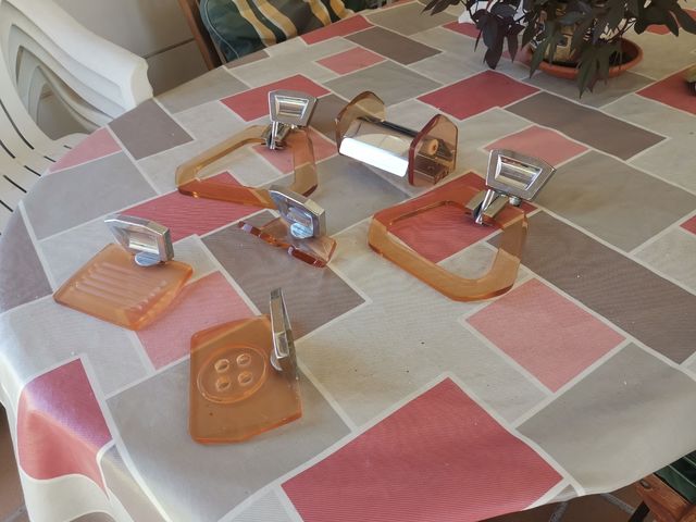 Juego de accesorios baño vintage