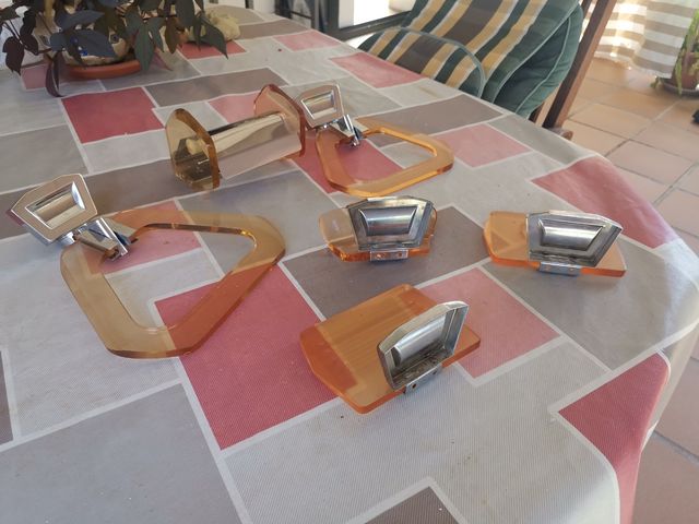 Juego de accesorios baño vintage