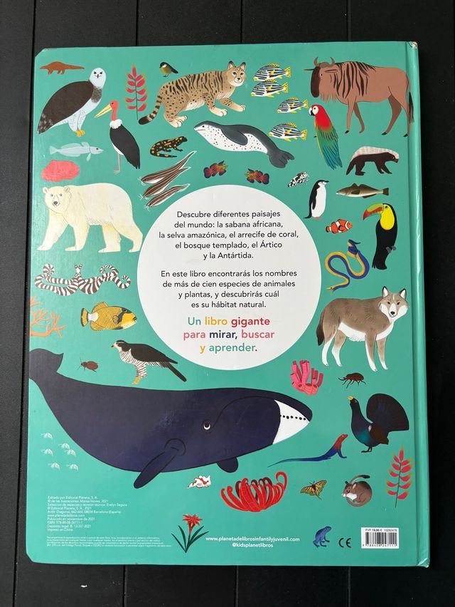 Libro paisajes del mundo