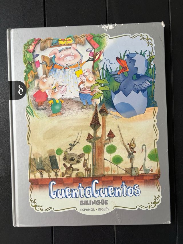 Libro cuenta cuentos bilingüe (español/inglés)