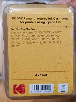 Cartucho tinta Epson T 18 multicolor serie XP 