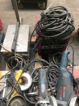 Lote de maquina de soldar electrodo
