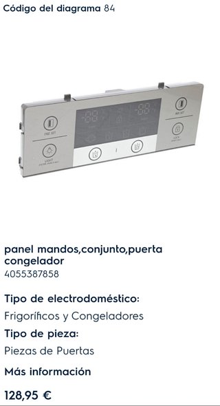 Ricambi per frigoriferi Electrolux