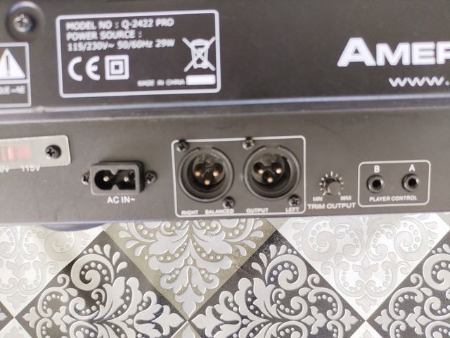 Mezclador American Audio Q-2422 PRO