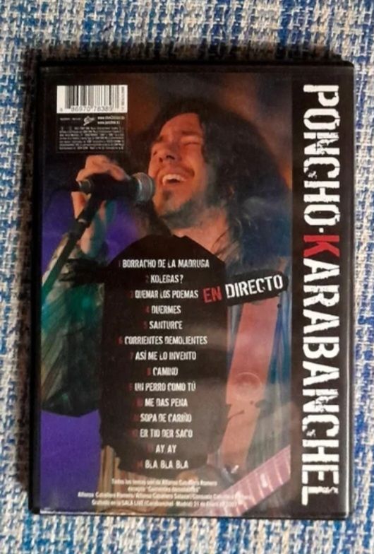 Poncho K en directo Karabanchel DVD