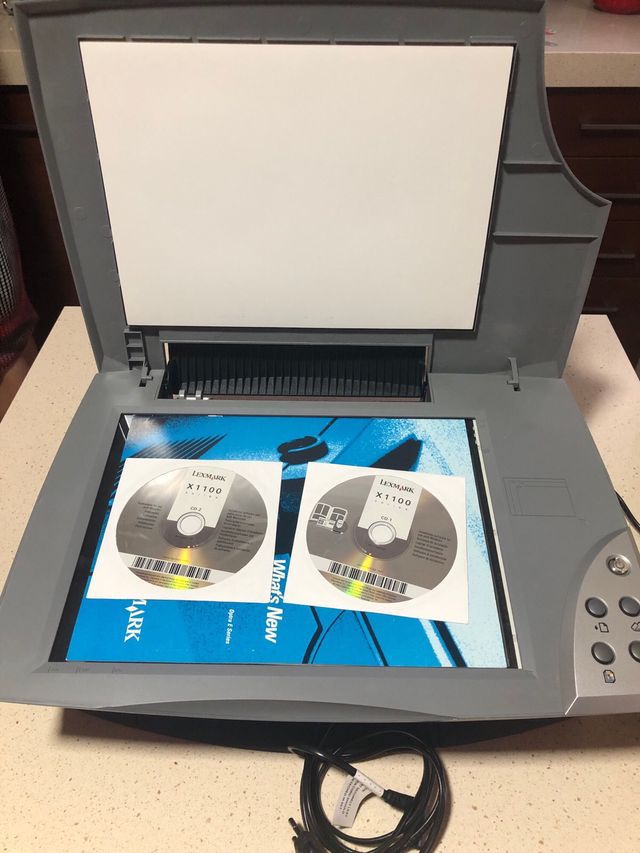 Scaner LexMark X1195 con discos de instalacion