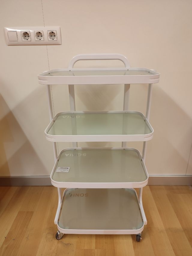 Carrito auxiliar estética