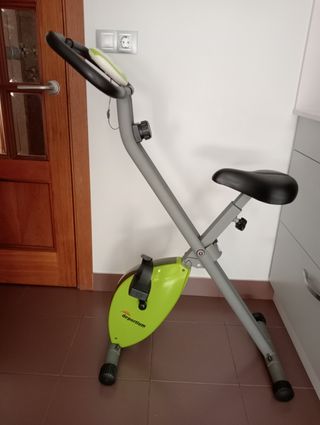 Bicicleta estática y Plegable Deportium
