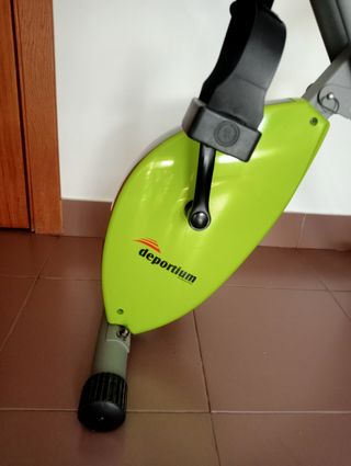 Bicicleta estática y Plegable Deportium