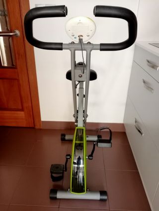 Bicicleta estática y Plegable Deportium