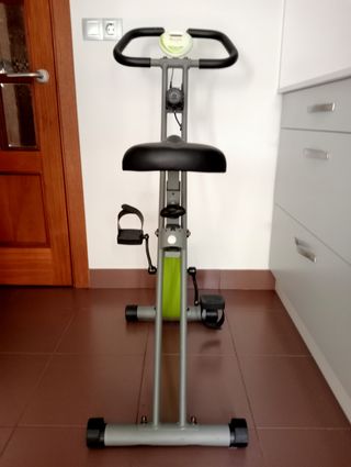 Bicicleta estática y Plegable Deportium